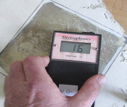 Fibreglass moisture deals meter